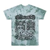 Death Maze Dye Tee - Moss